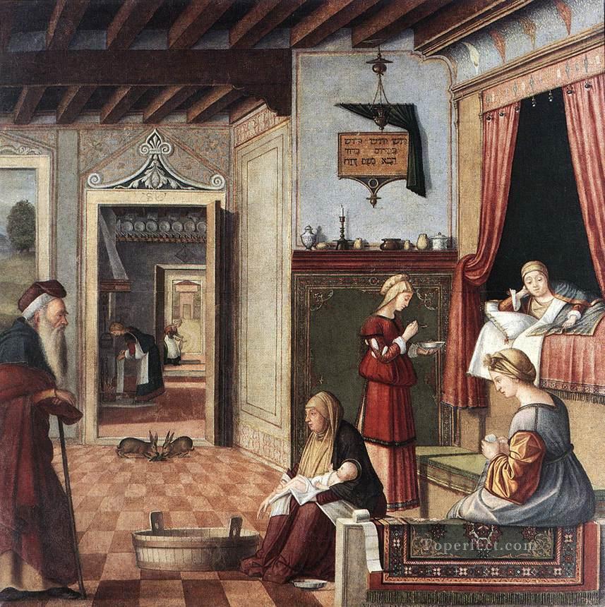 Birth of the Virgin Vittore Carpaccio Oil Paintings